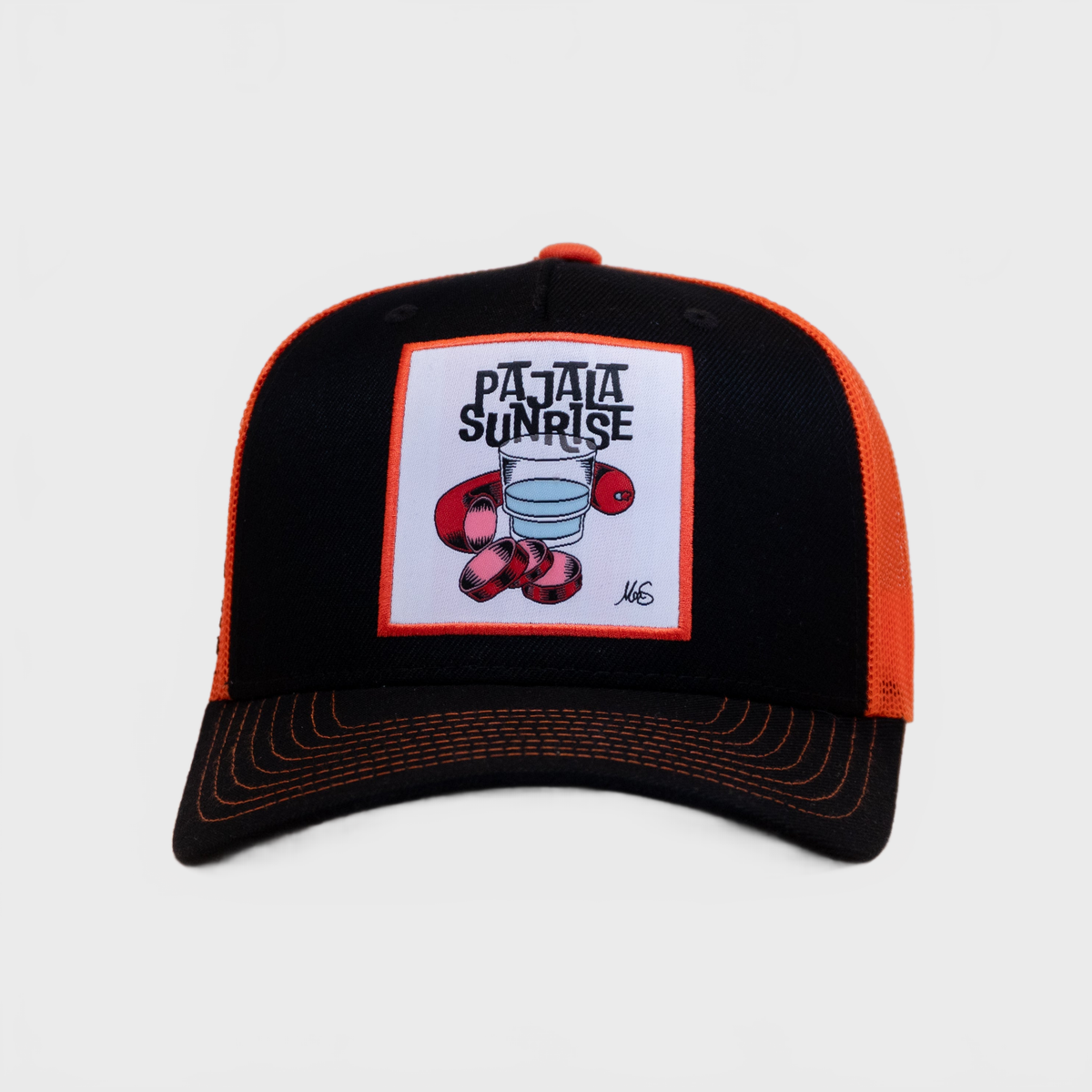 Ca´put Patches Exclusive Pajala Sunrise Trucker Cap Black/Orange