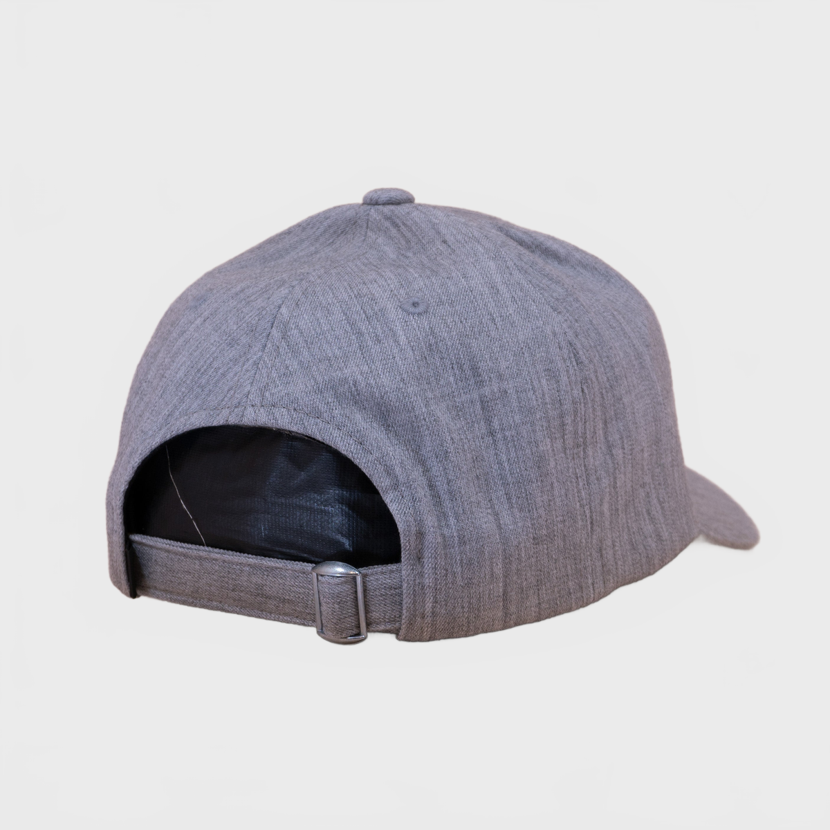 P&P Blank Hooked Cap Heather Grey