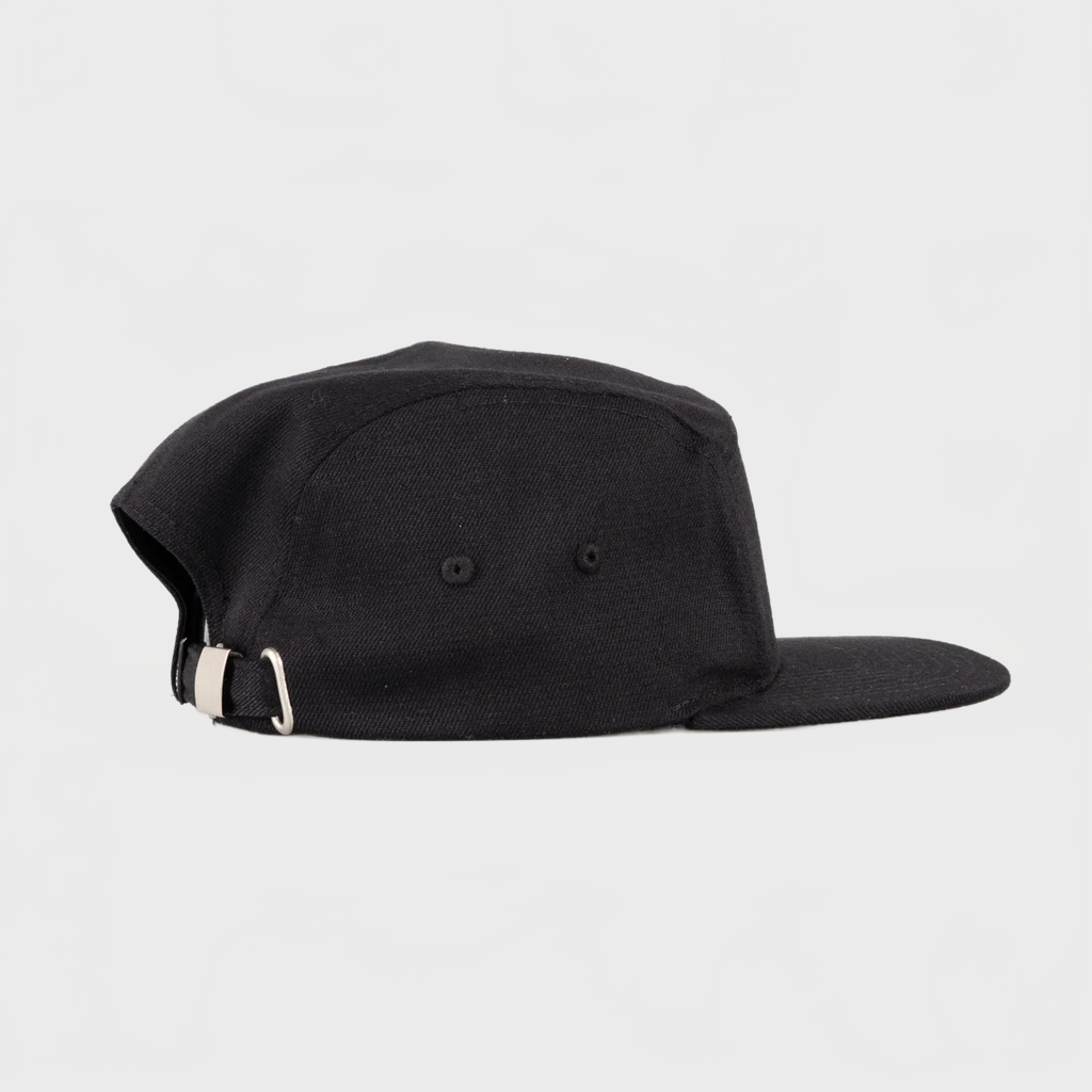 P&P Recycled Blank 5-Panel Cap Black