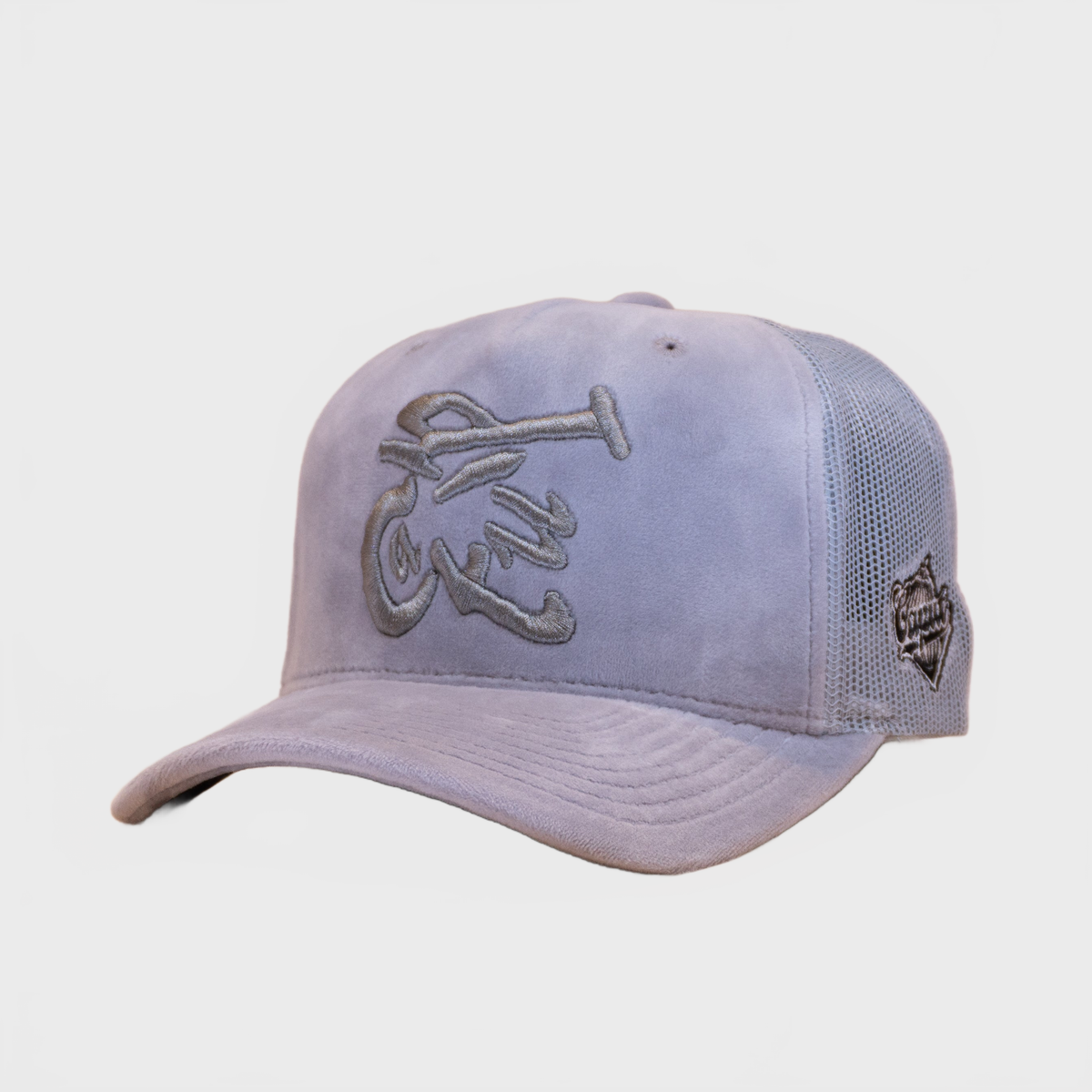 Ca´put Dude Logo Velvet Cap Grey