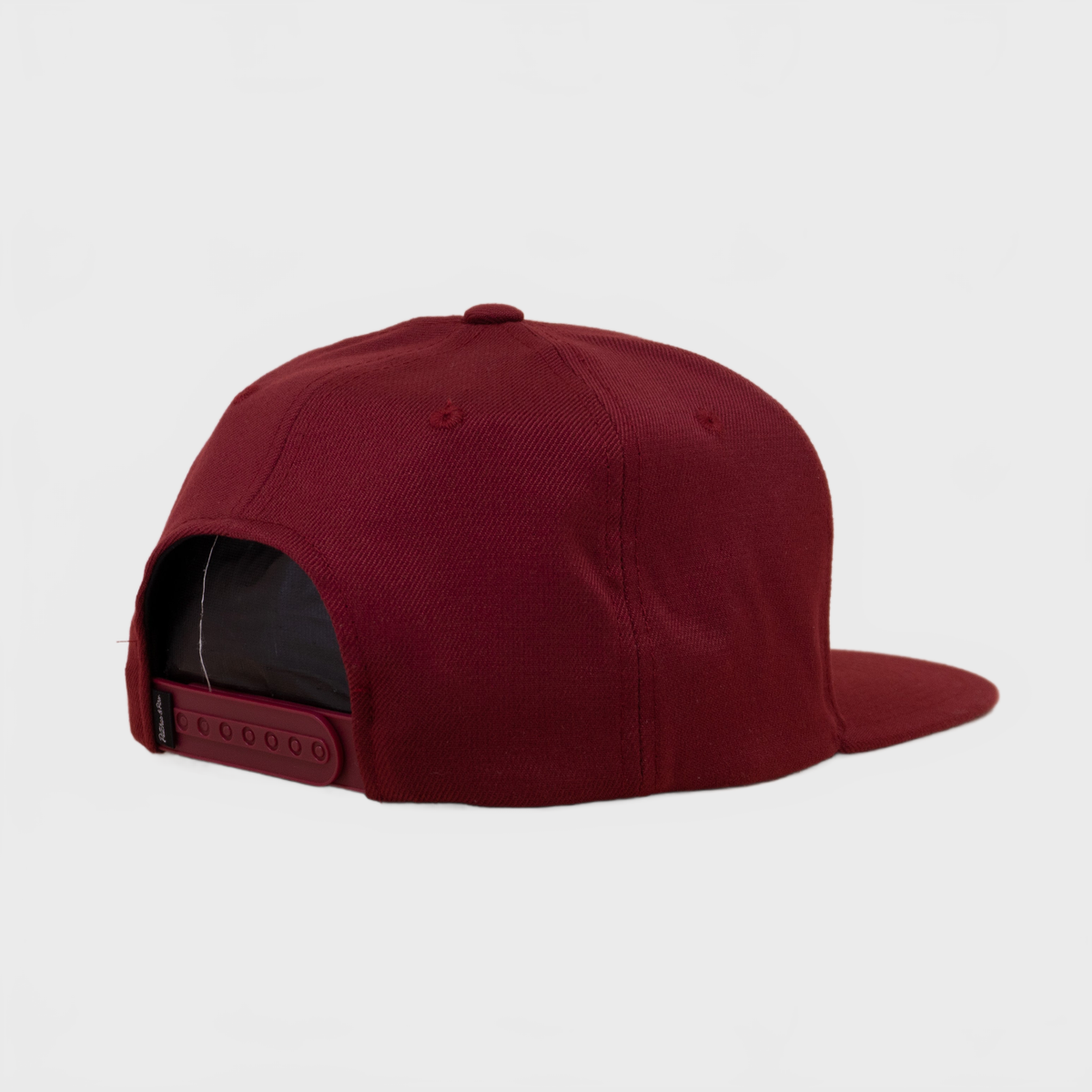 P&P Blank Snapback Cap Maroon