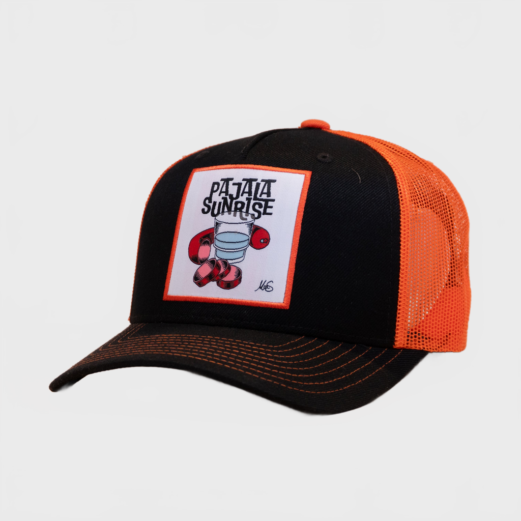Ca´put Patches Exclusive Pajala Sunrise Trucker Cap Black/Orange