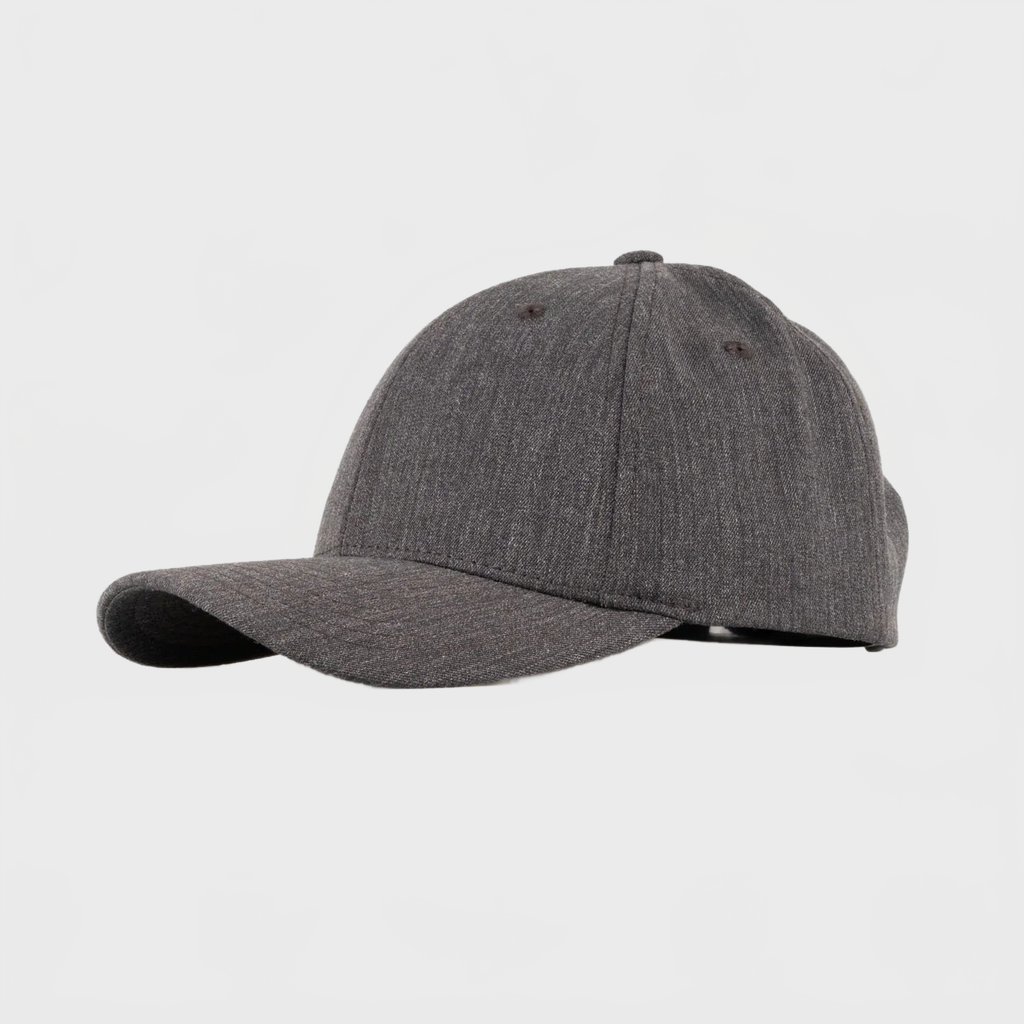 P&P Recycled Blank Hooked Cap Charcoal