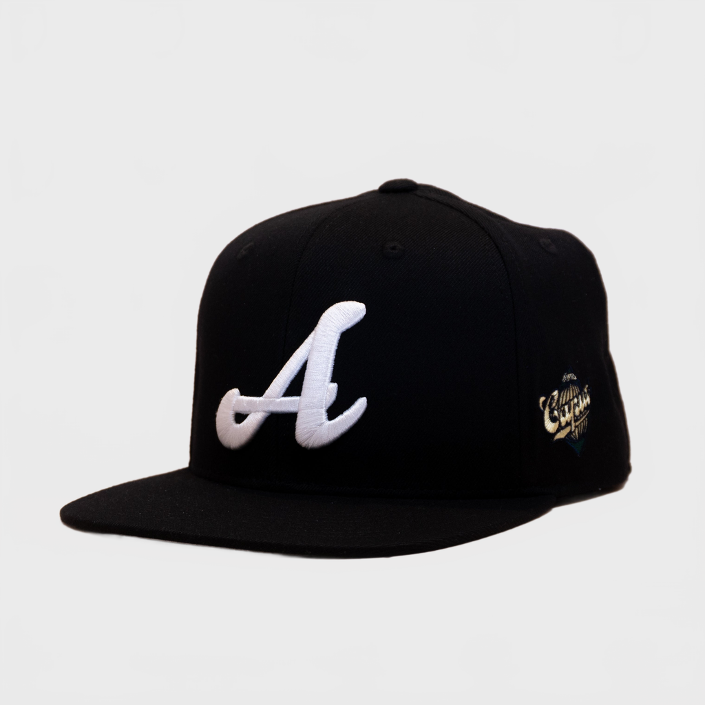 Ca´put Letter A Fitted Cap Black