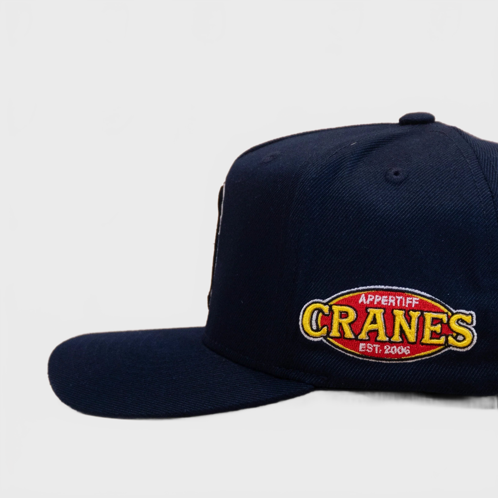 Appertiff Team Logo Cranes A-frame Cap Dark Navy