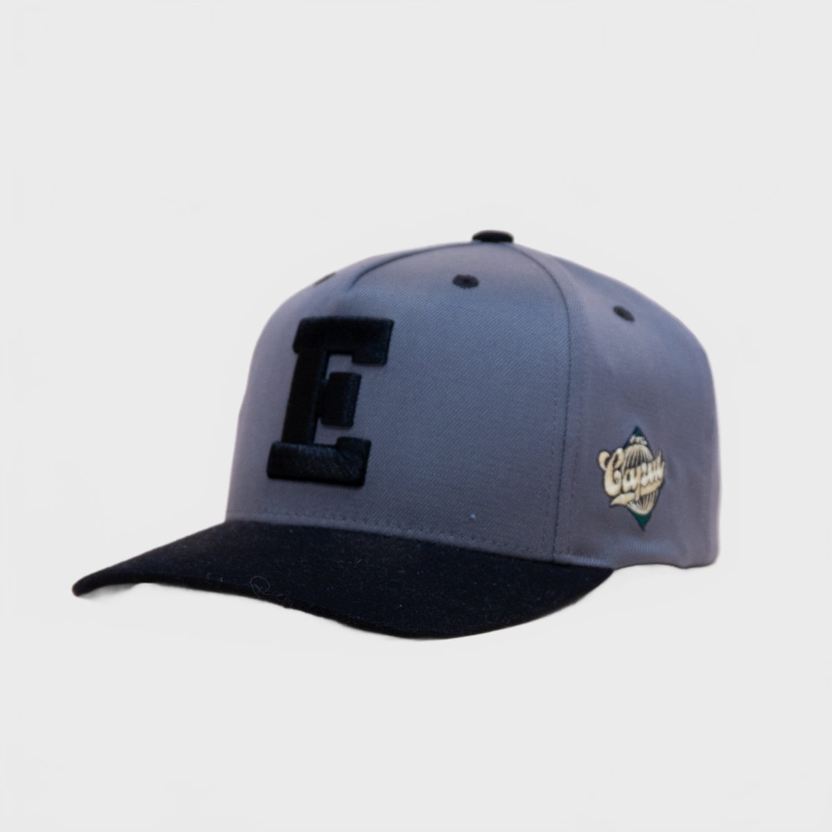 Ca'put Letter E Cap Grey/Black