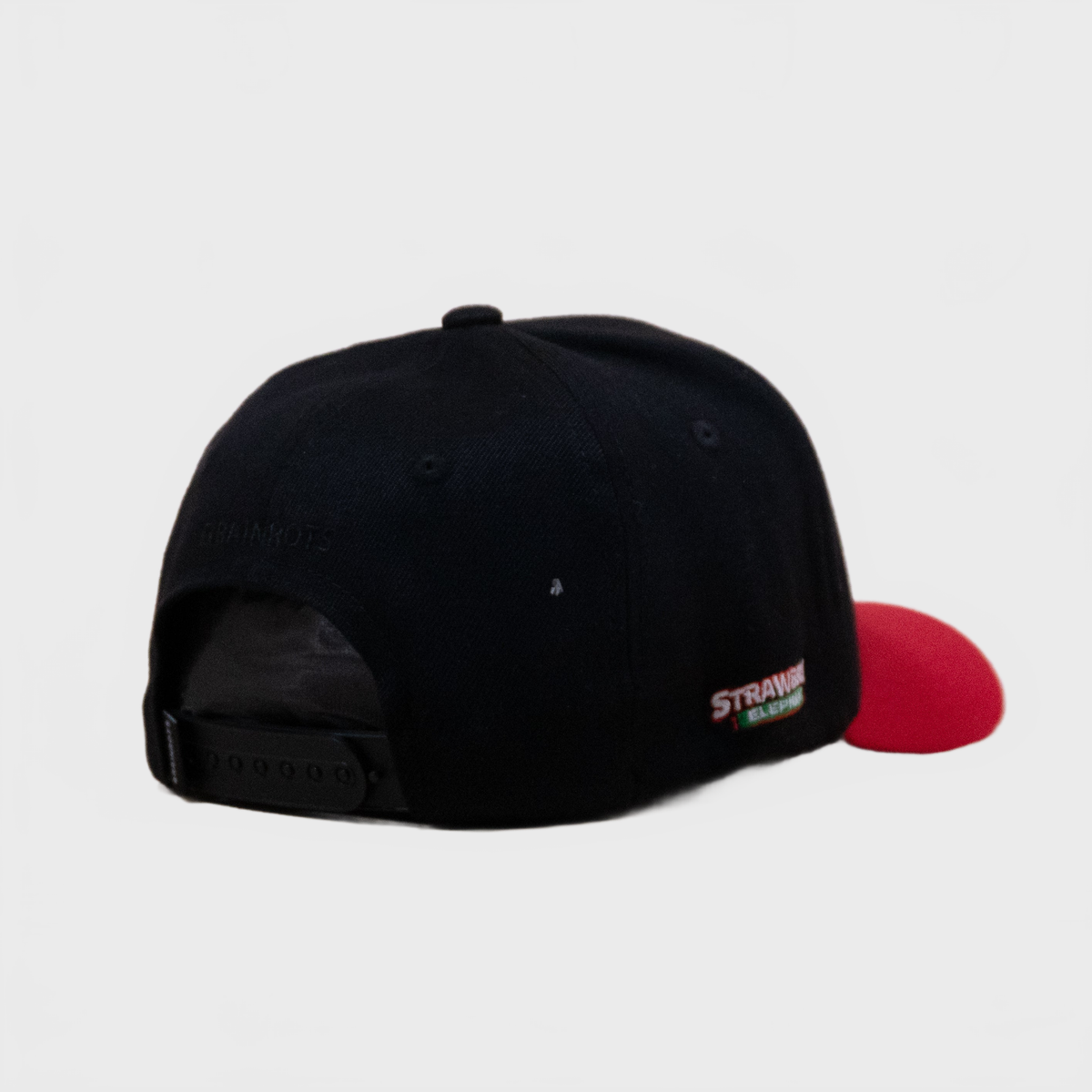Brainrot Strawberry JR Cap Red Black