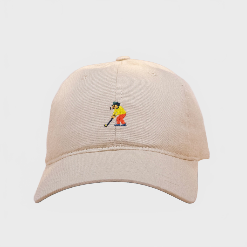 Multiservice World Cotton Twill Golfer Dad Cap Gravel