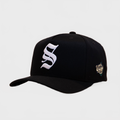 Ca´put Letter S Cap Black