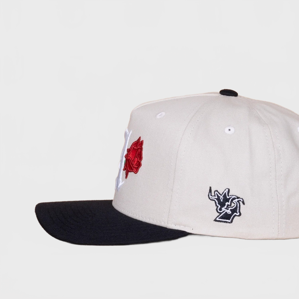 Appertiff Rose Two-Tone A-frame Cap Bone/Black
