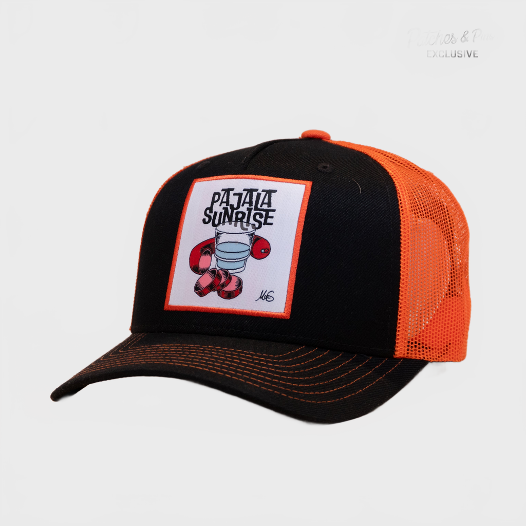 Ca´put Patches Exclusive Pajala Sunrise Trucker Cap Black/Orange