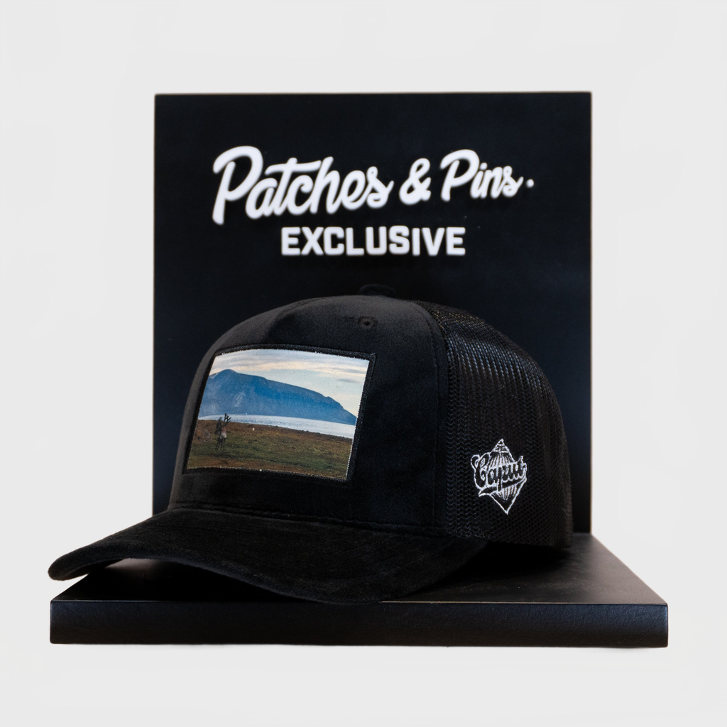 Ca´put Patches Exclusive Reindeer Velvet Cap Black