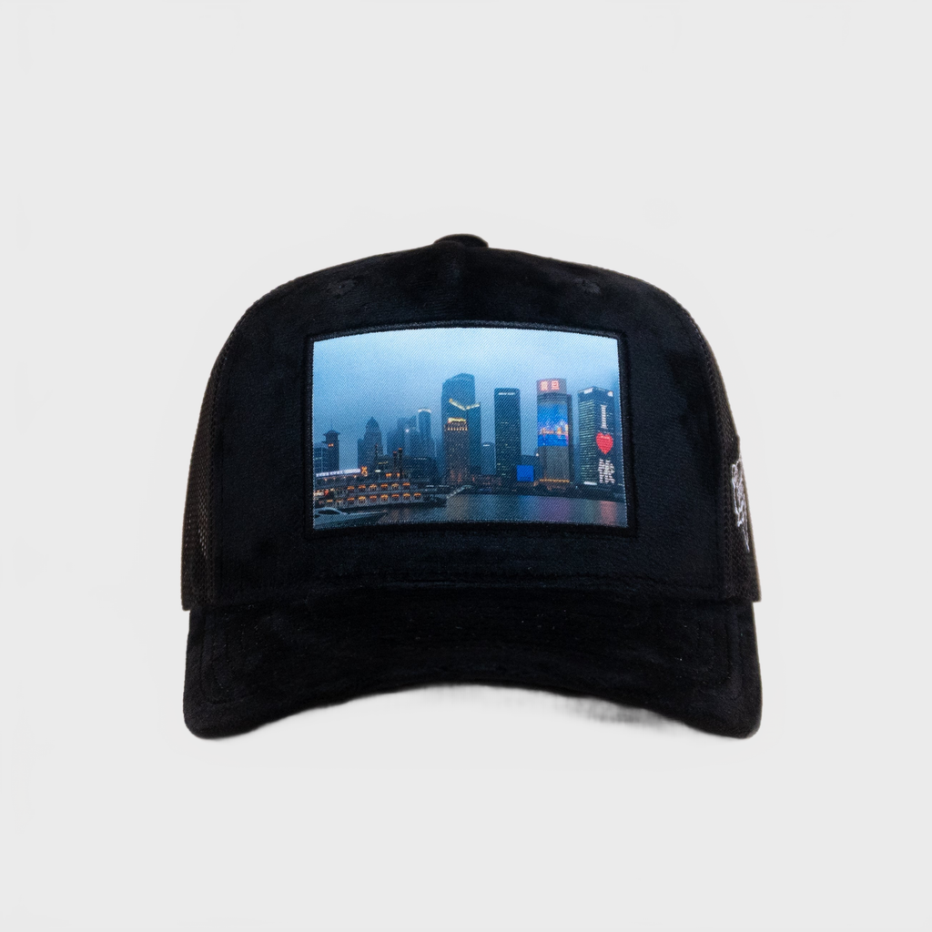Ca´put Shanghai Velvet Cap Black
