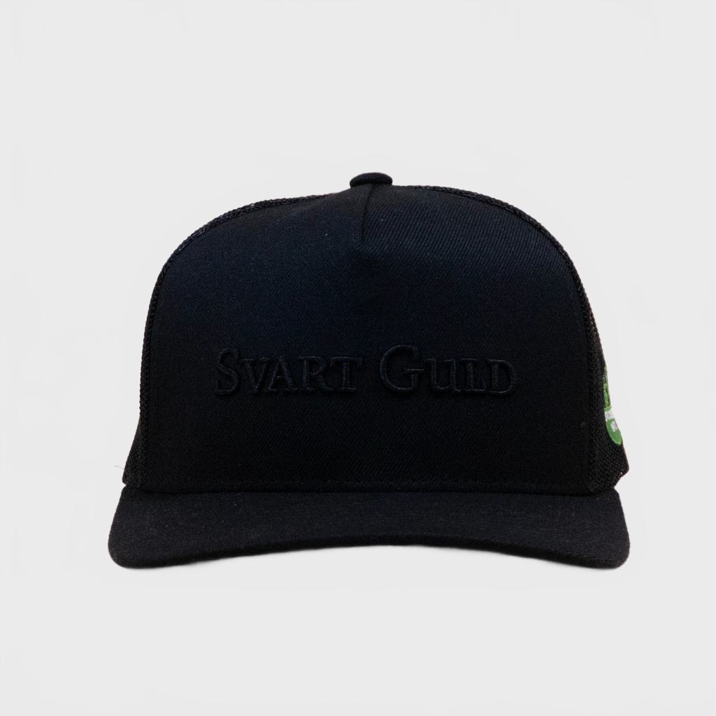 Skogens SvartGuld Trucker Cap Black