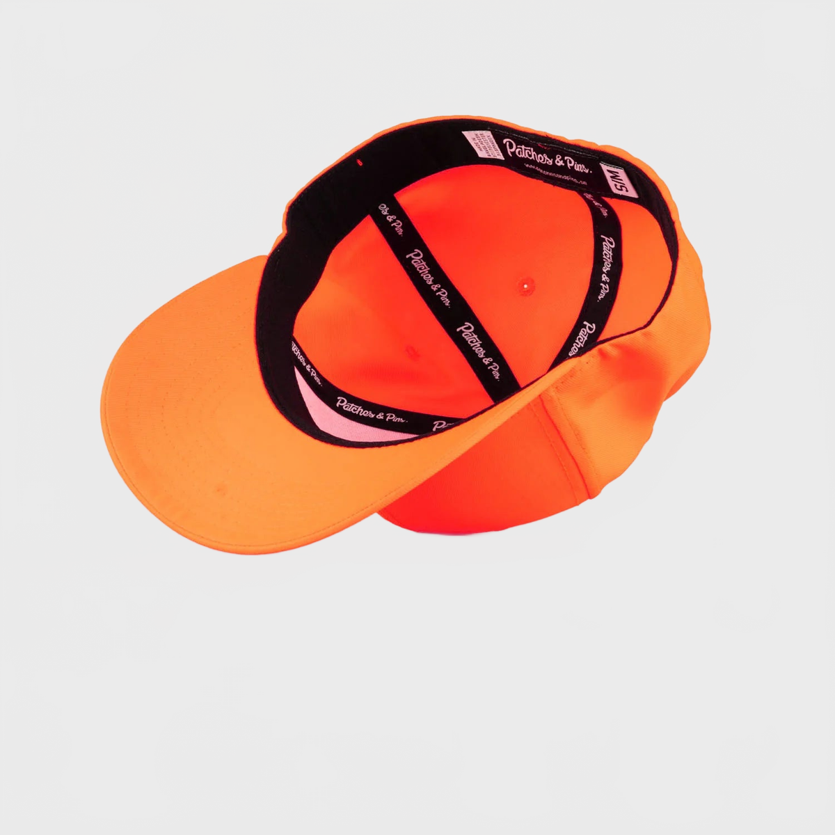 P&P Blank Hooked Flex Cap Orange