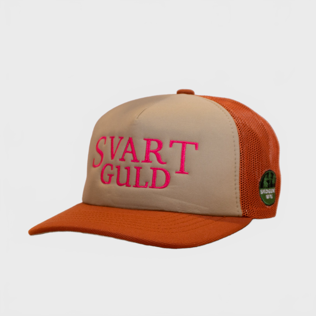 Skogens SvartGuld Foam Trucker Vegas/Burnt