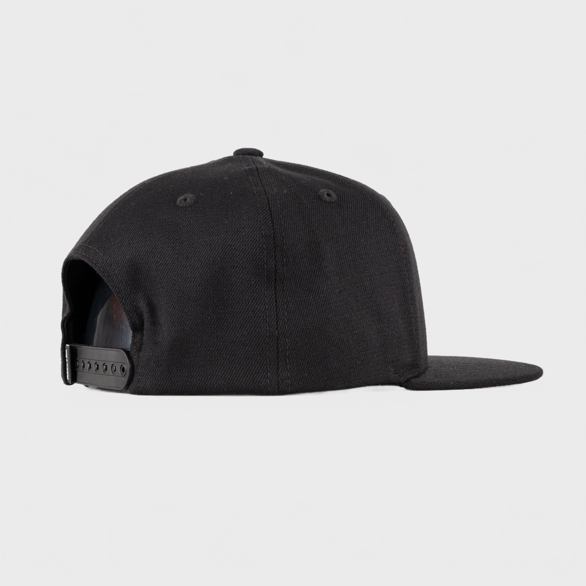 P&P Recycled Blank Snapback Cap Black