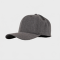 P&P Recycled Blank Hooked Flex Cap Charcoal