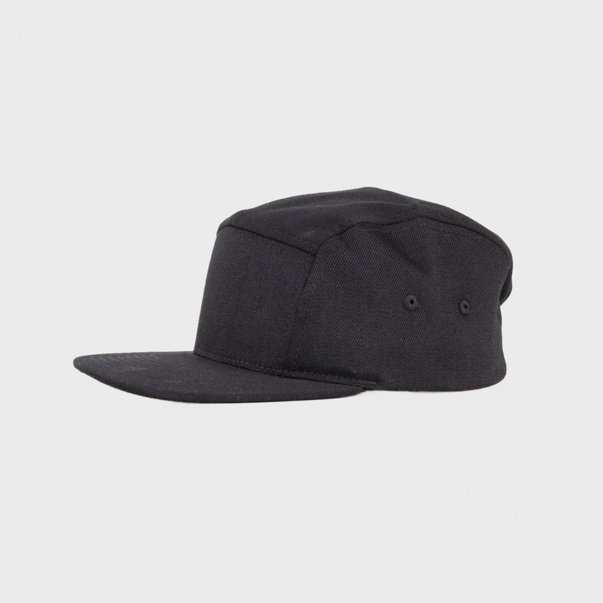 P&P Recycled Blank 5-Panel Cap Black