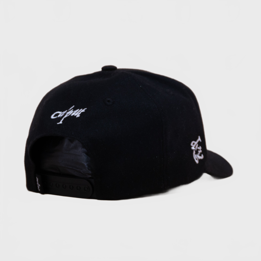 Ca'put Patches Exclusive Letter P Cap Black
