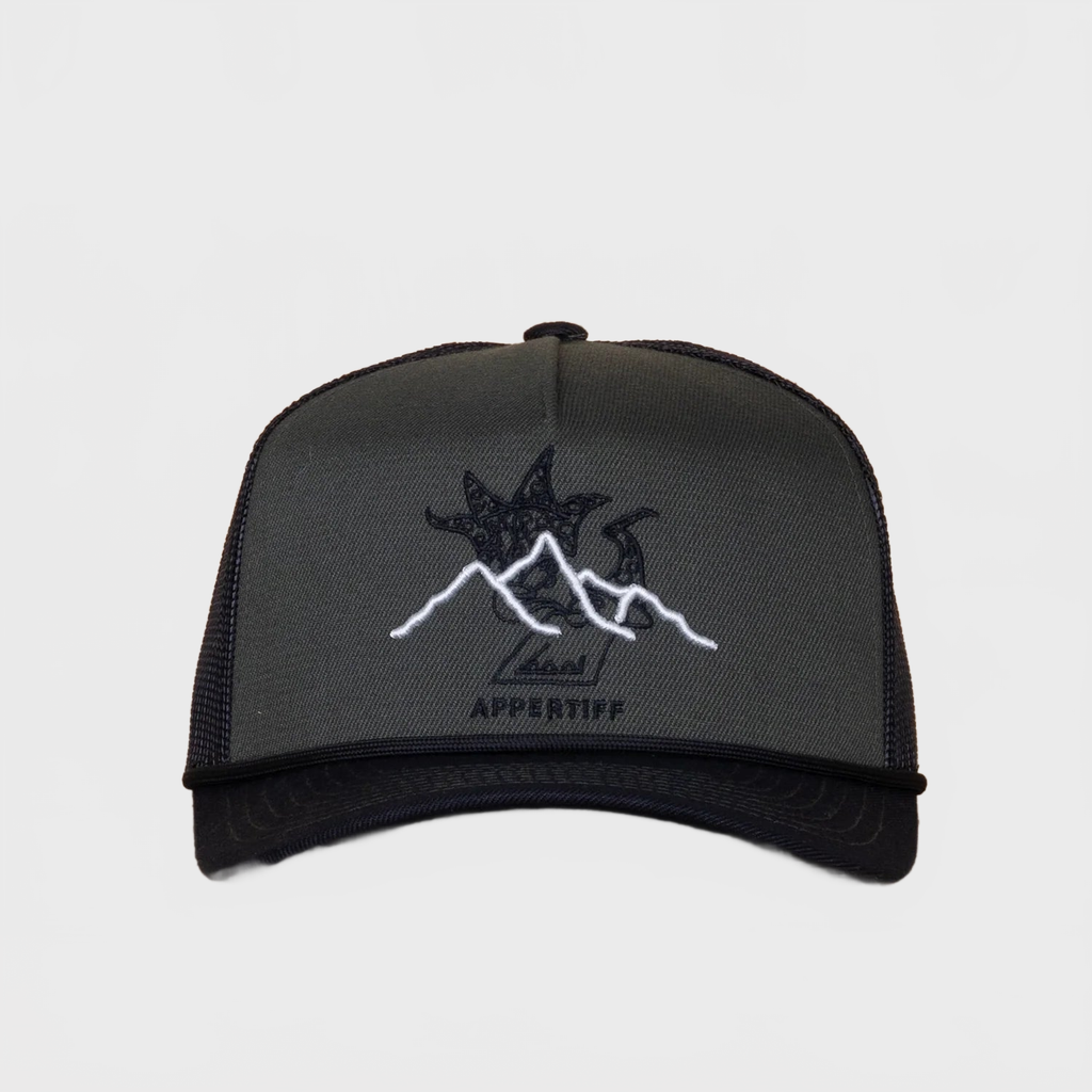 Appertiff Horizon Trucker Cap Olive Green/Black
