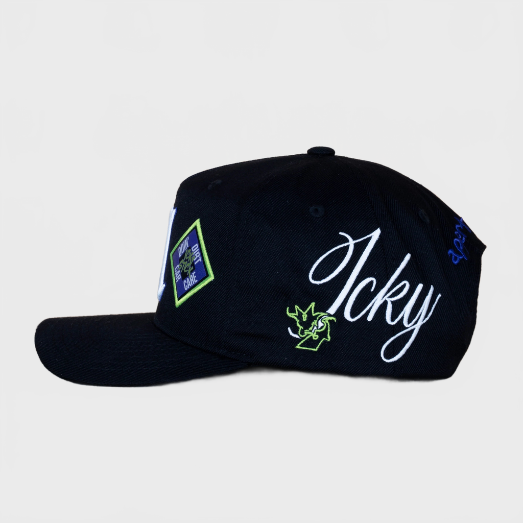 Appertiff A Icky A-frame Cap Black