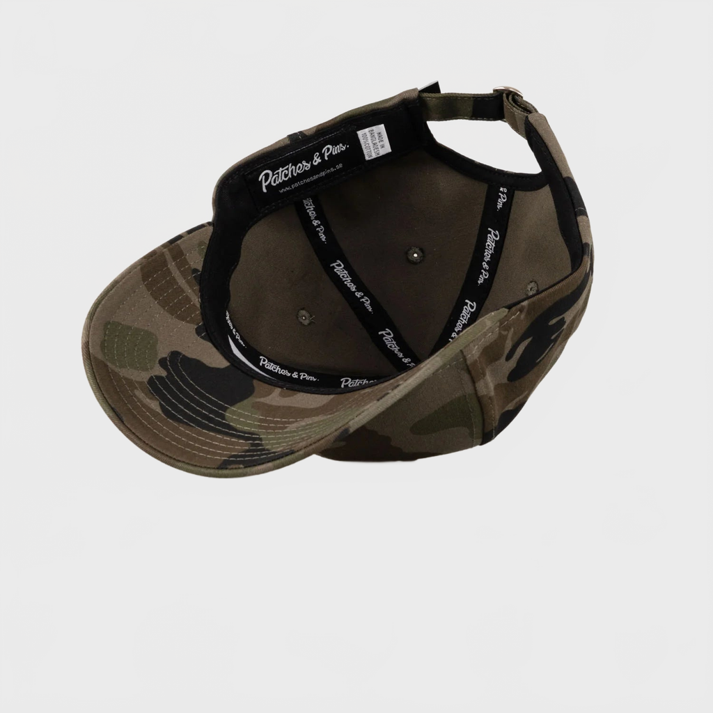 P&P Recycled Blank Hooked Cap Camo