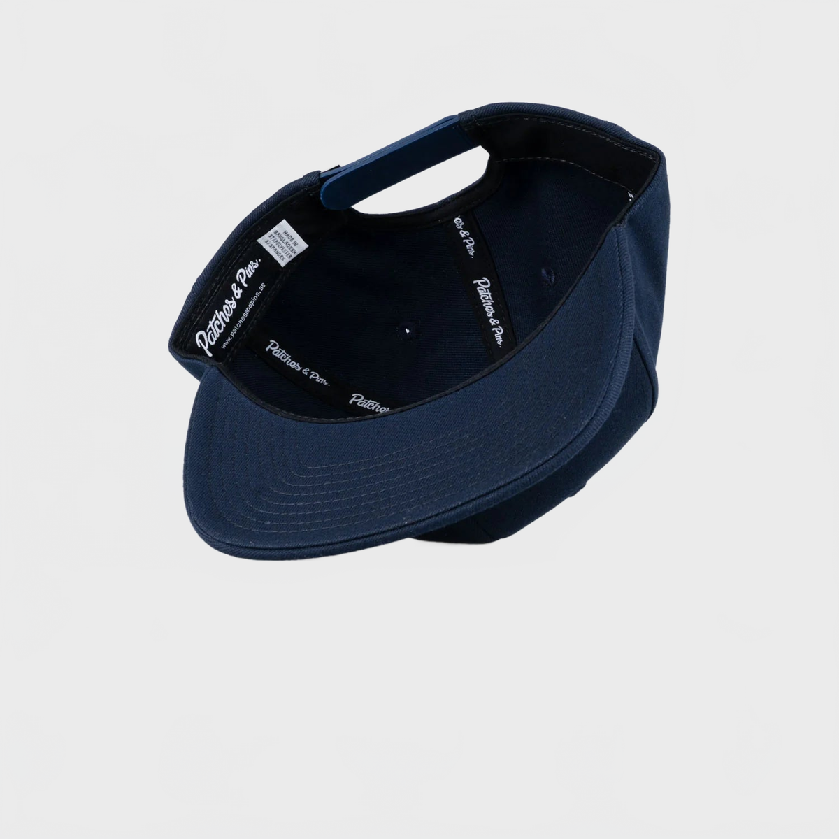 P&P Recycled Blank Snapback Cap Navy