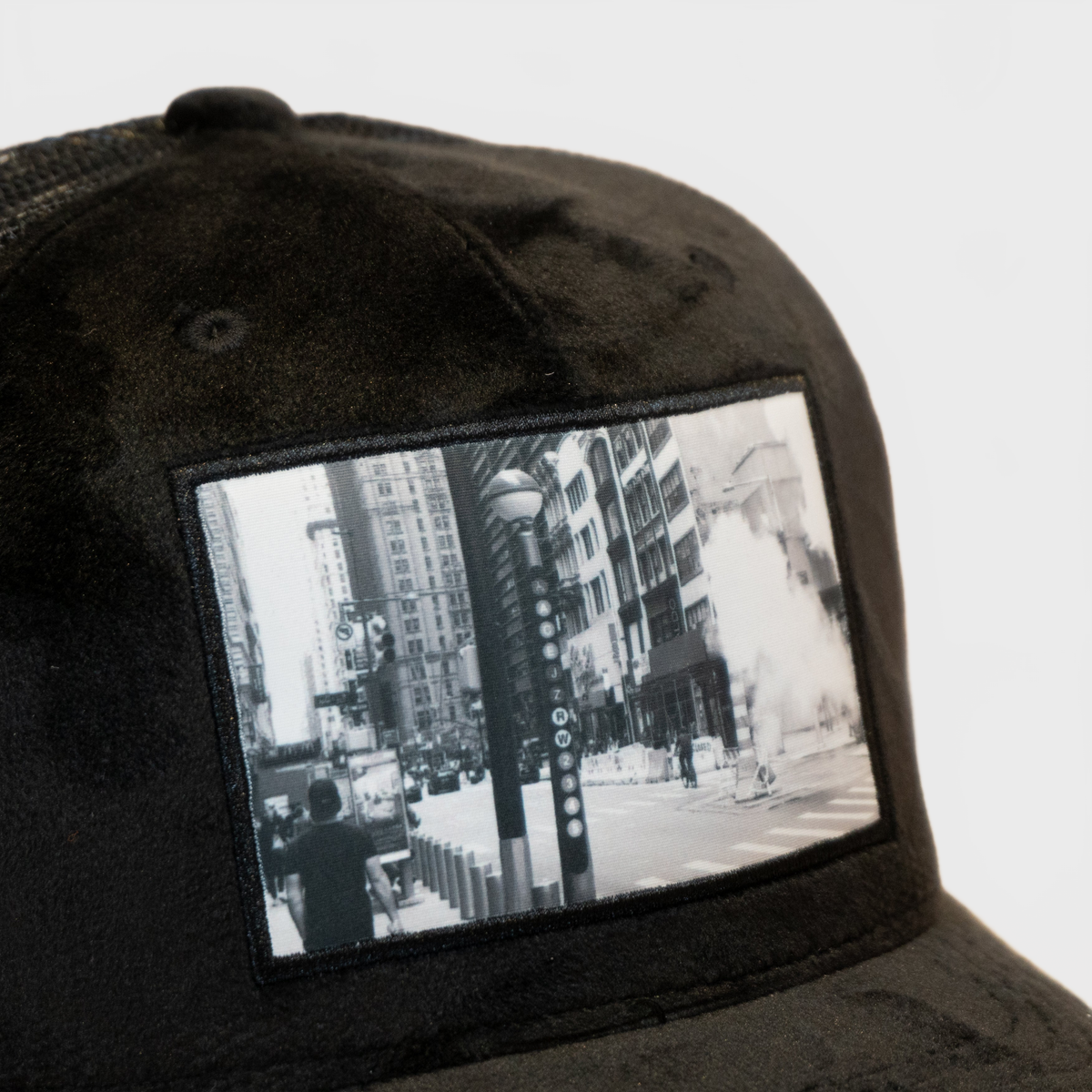 Ca'put New York Velvet Cap Black