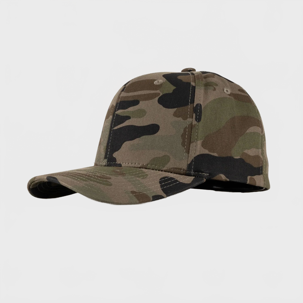 P&P Blank Hooked Flex Cap Camo