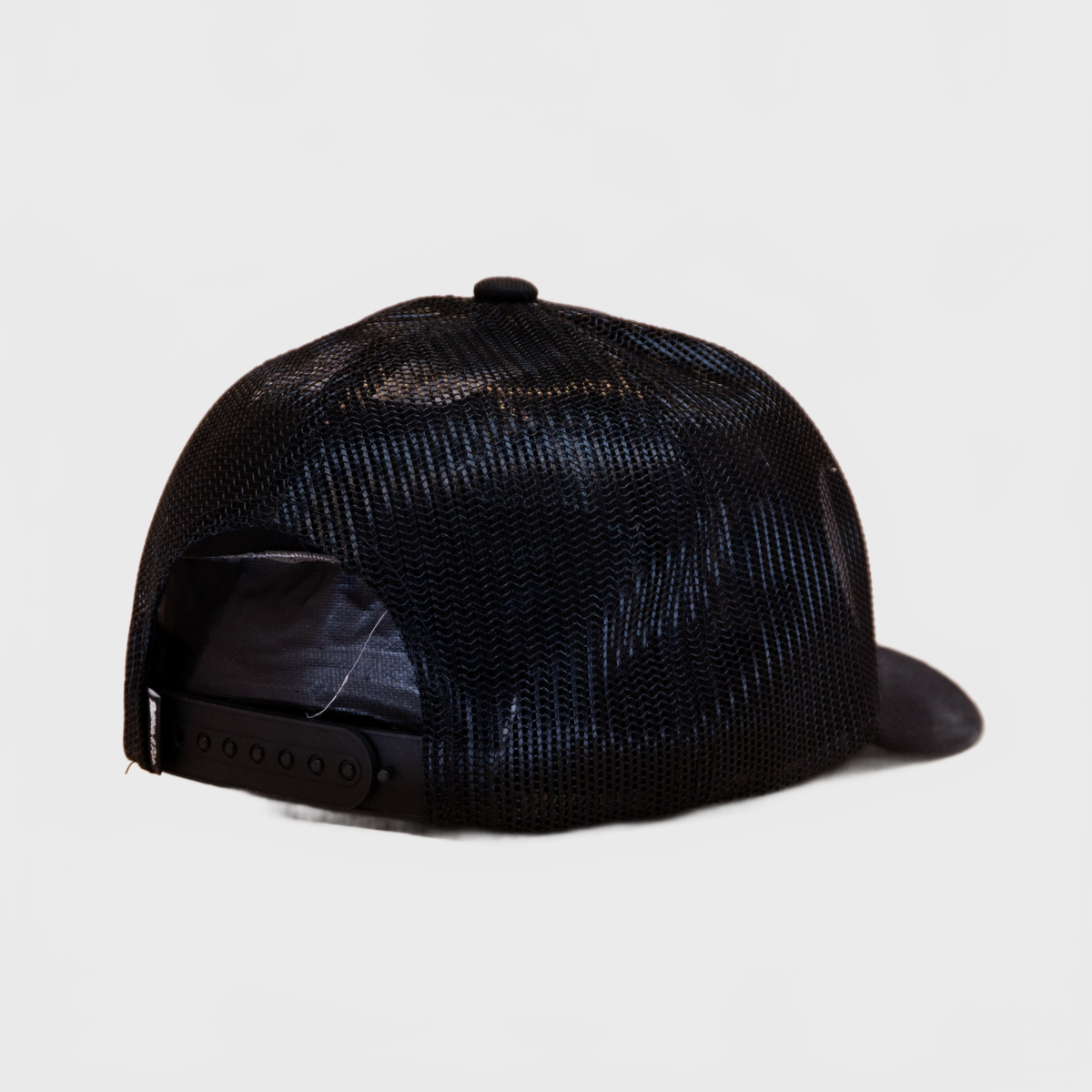 P&P Blank Low Trucker Cap Black