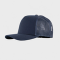 P&P Recycled Blank High Trucker Cap Navy