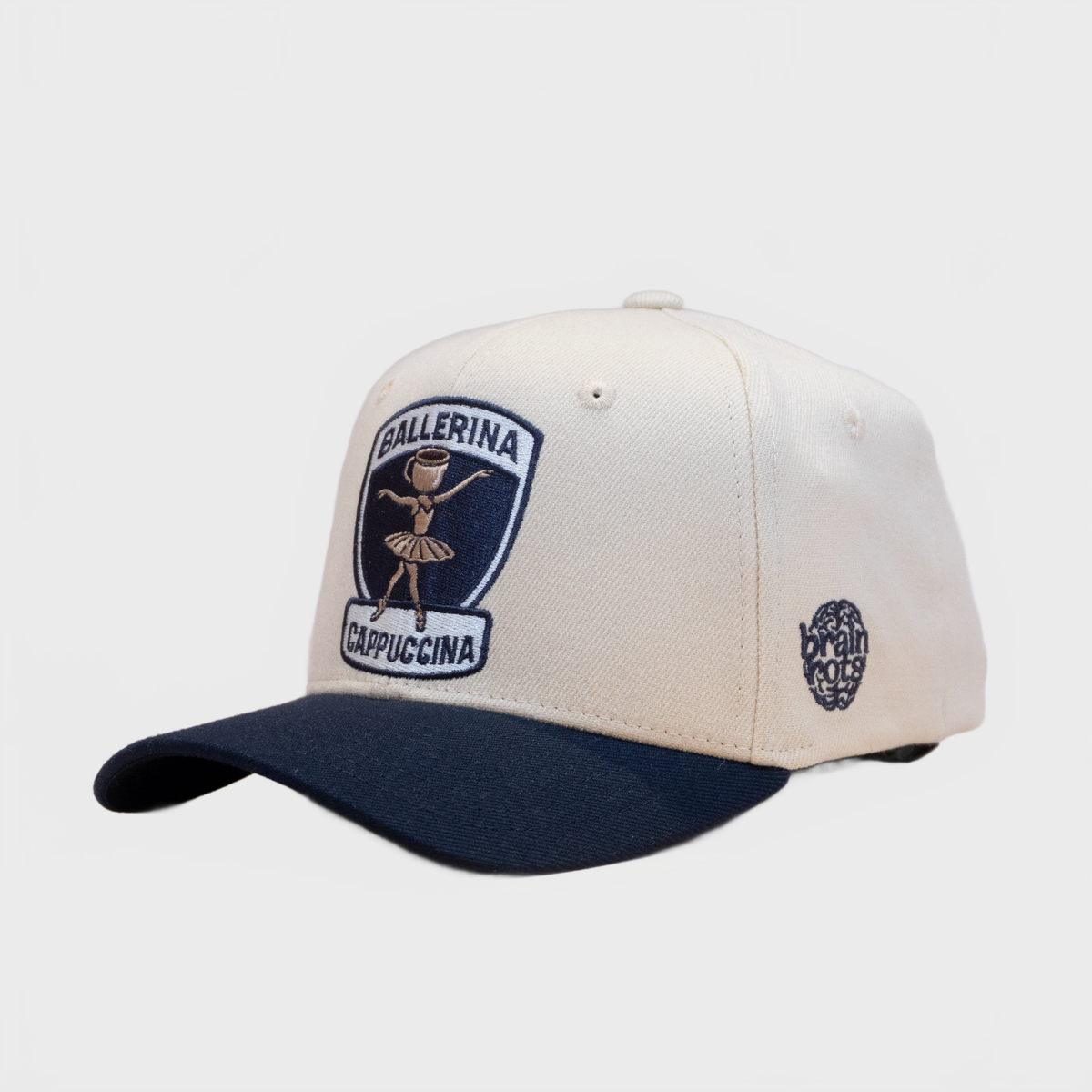 Brainrot Ballerina Junior Cap Sand/Navy