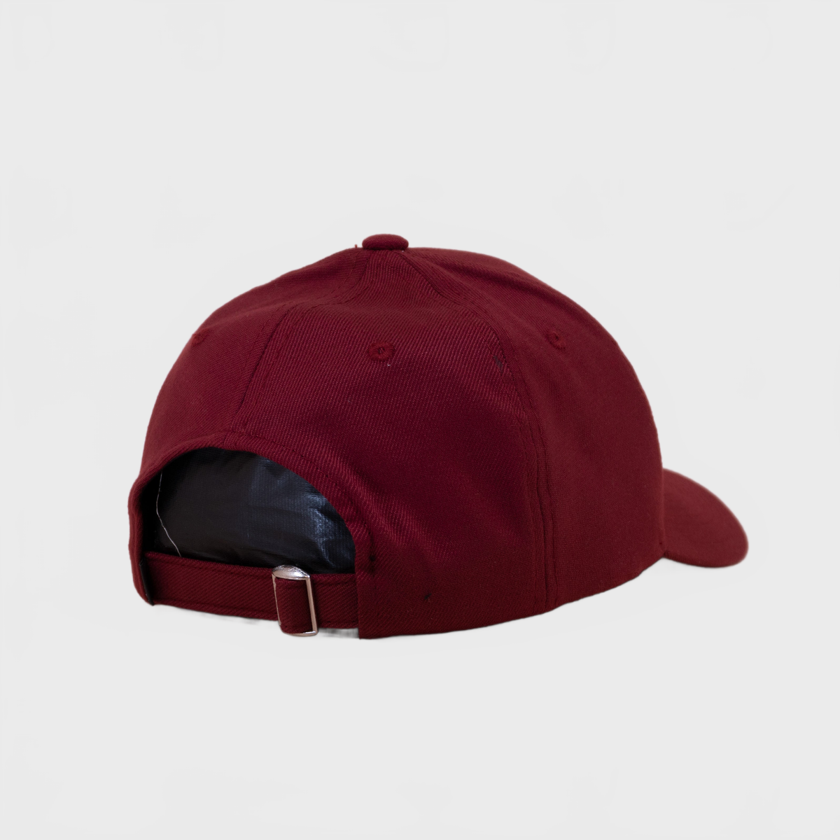 P&P Blank Hooked Cap Maroon