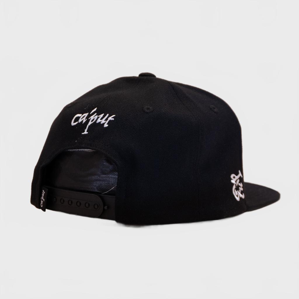 Ca´put Tape Snapback Cap Black