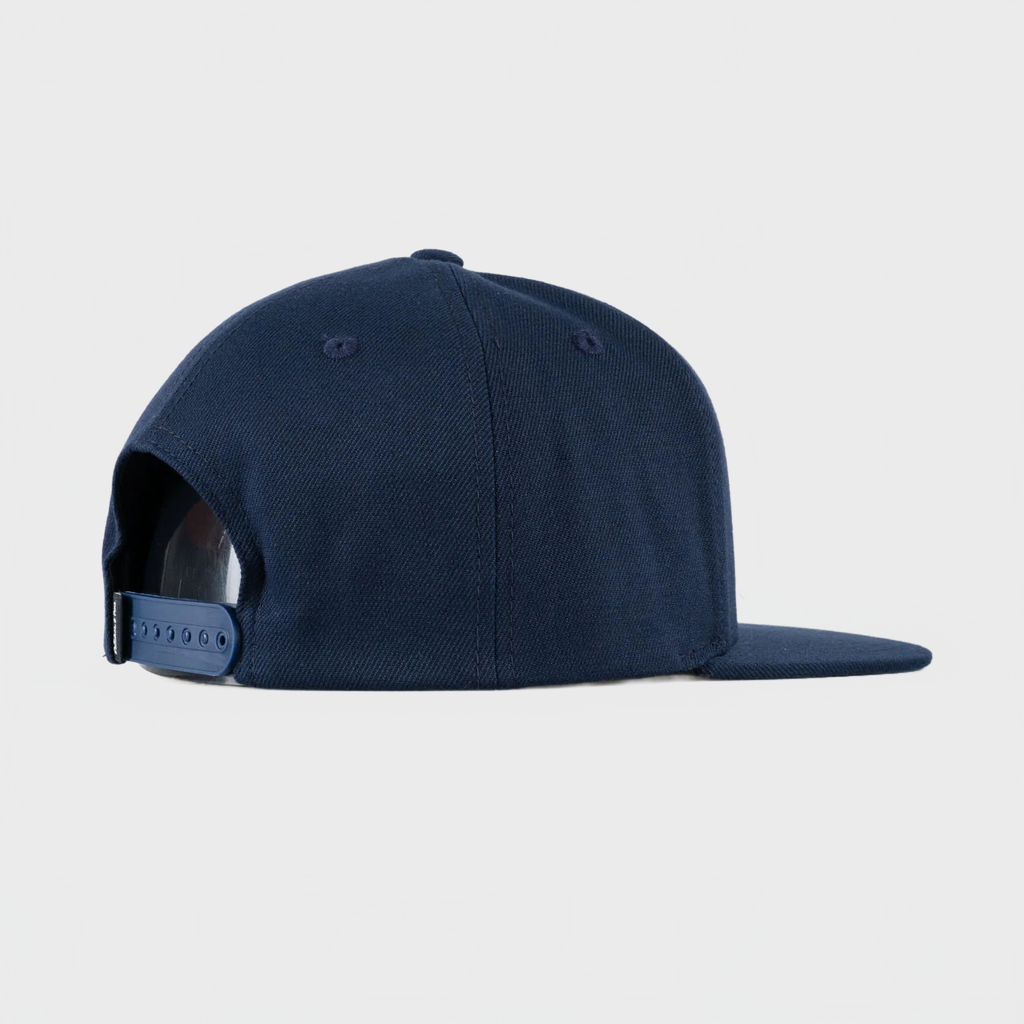 P&P Recycled Blank Snapback Cap Navy