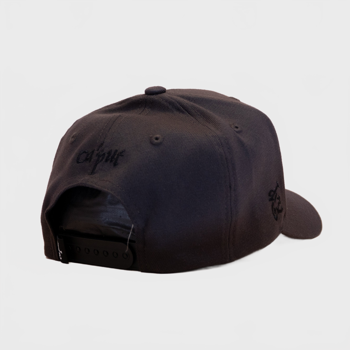 Ca´put Letter S Cap Dark Charcoal