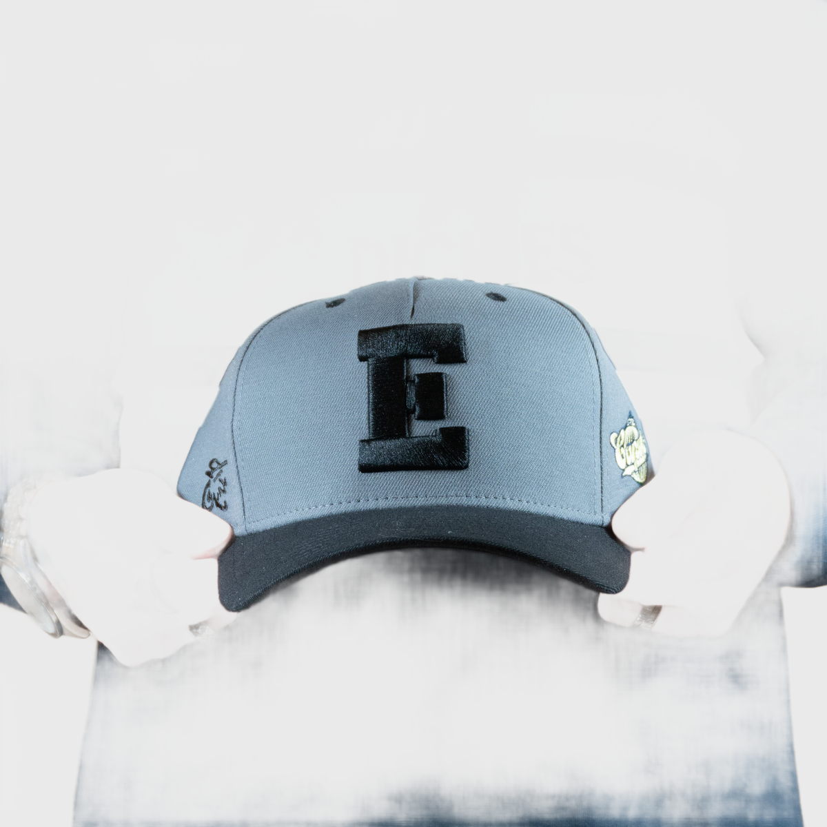 Ca'put Letter E Cap Grey/Black