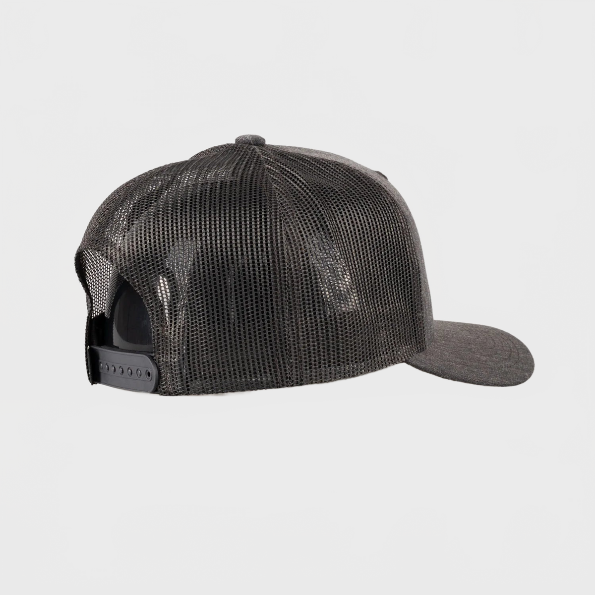 P&P Recycled Blank High Trucker Cap Charcoal