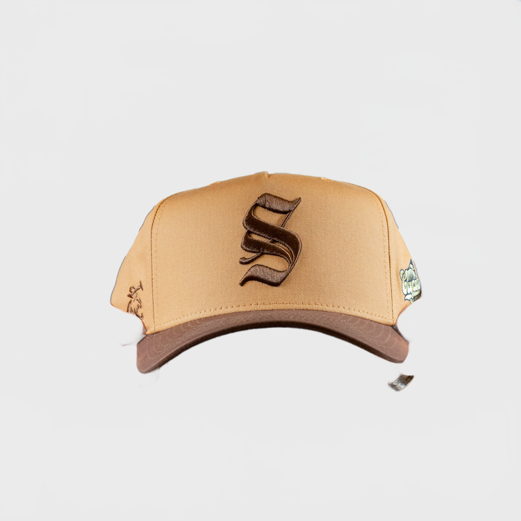 Ca'put Letter S Cap Brown