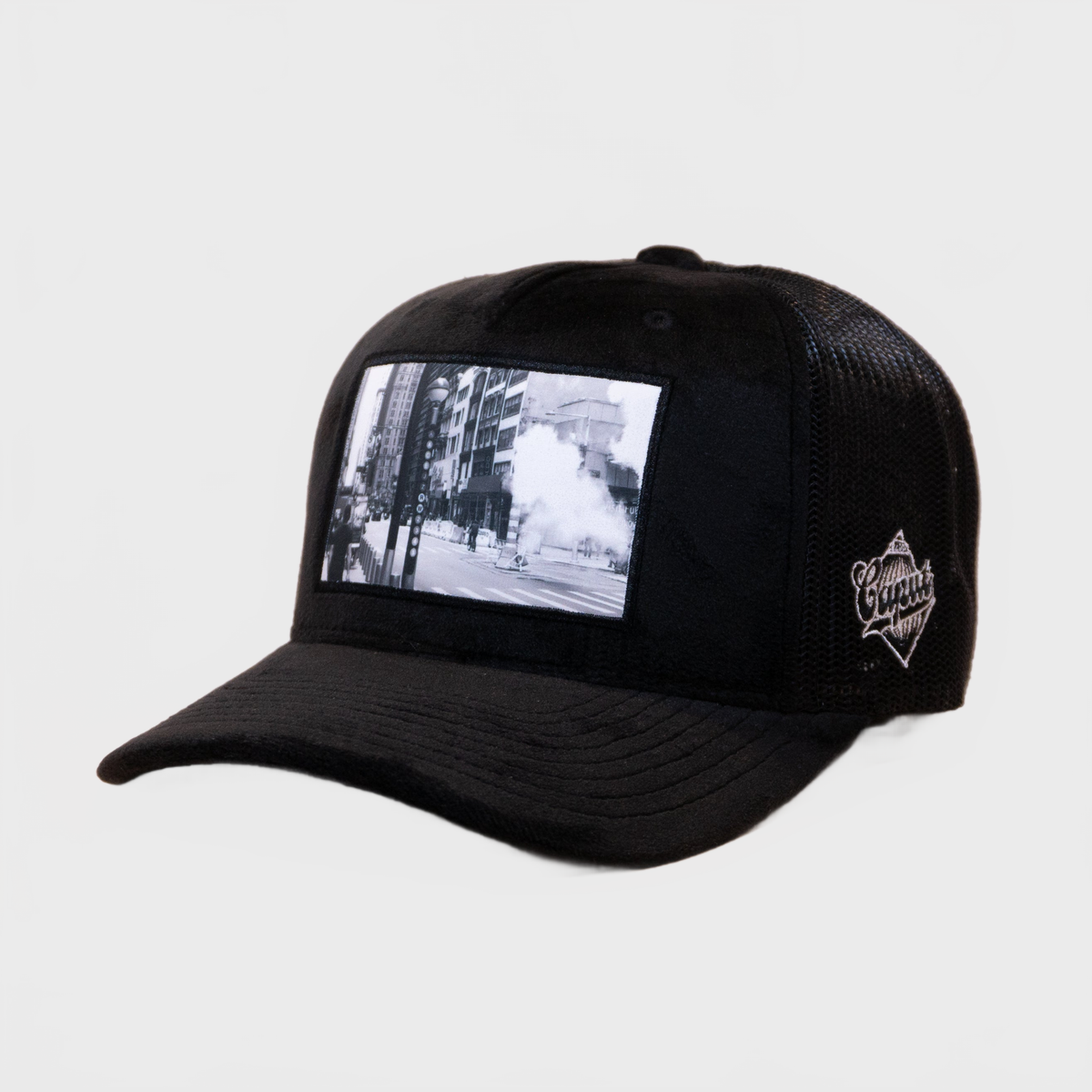 Ca'put New York Velvet Cap Black