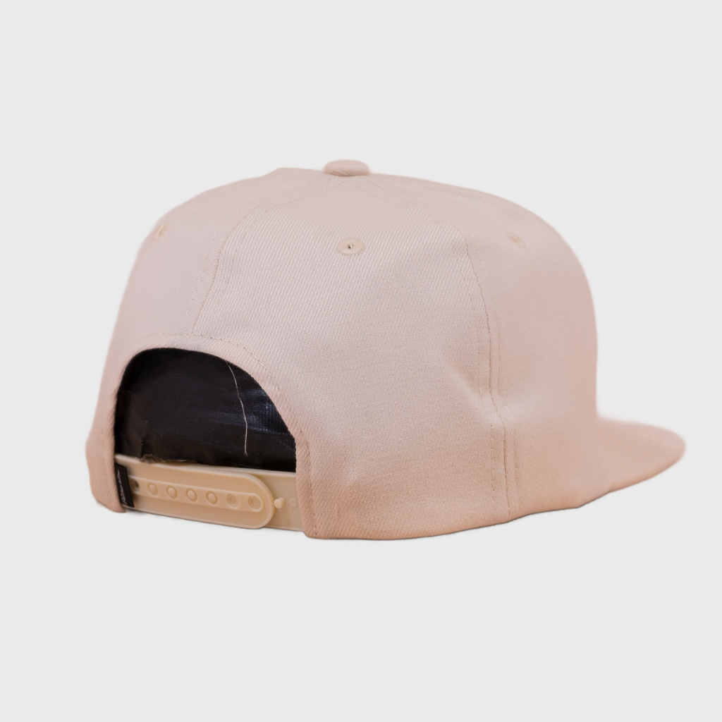 P&P Blank Snapback Cap Sand