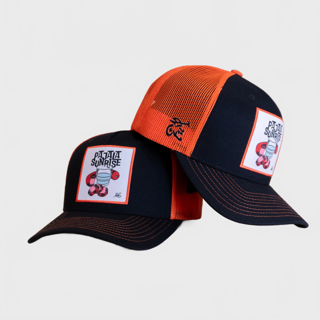 Ca´put Patches Exclusive Pajala Sunrise Trucker Cap Black/Orange