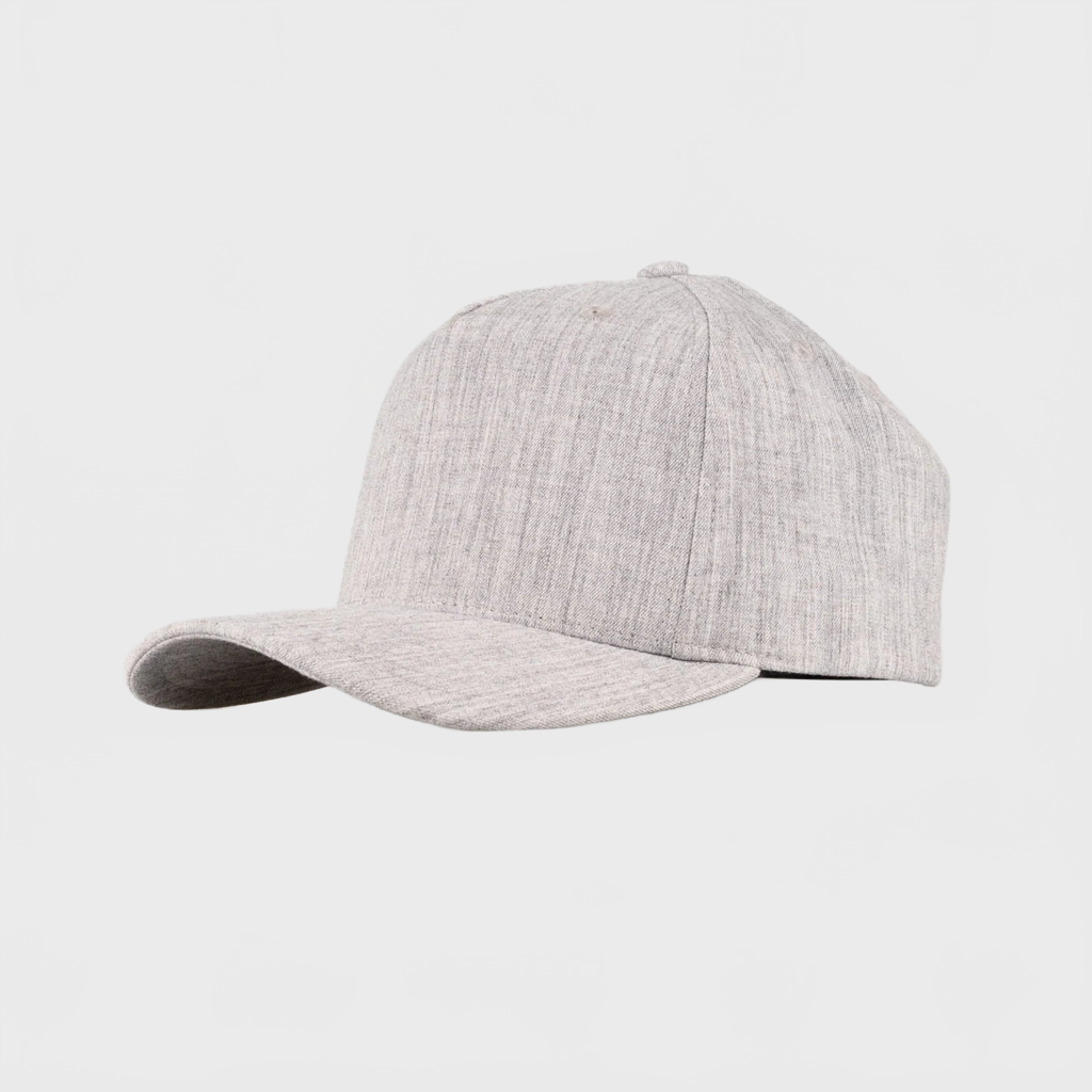 P&P Recycled Blank A-frame Cap Heather Grey