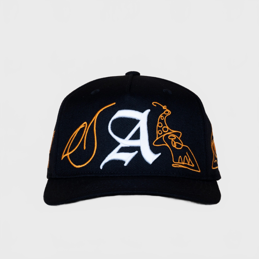 Appertiff A Cap Scribble Black