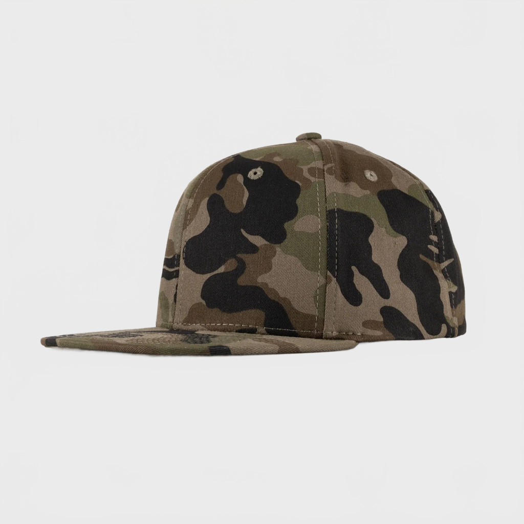 P&P Blank Snapback Cap Camo