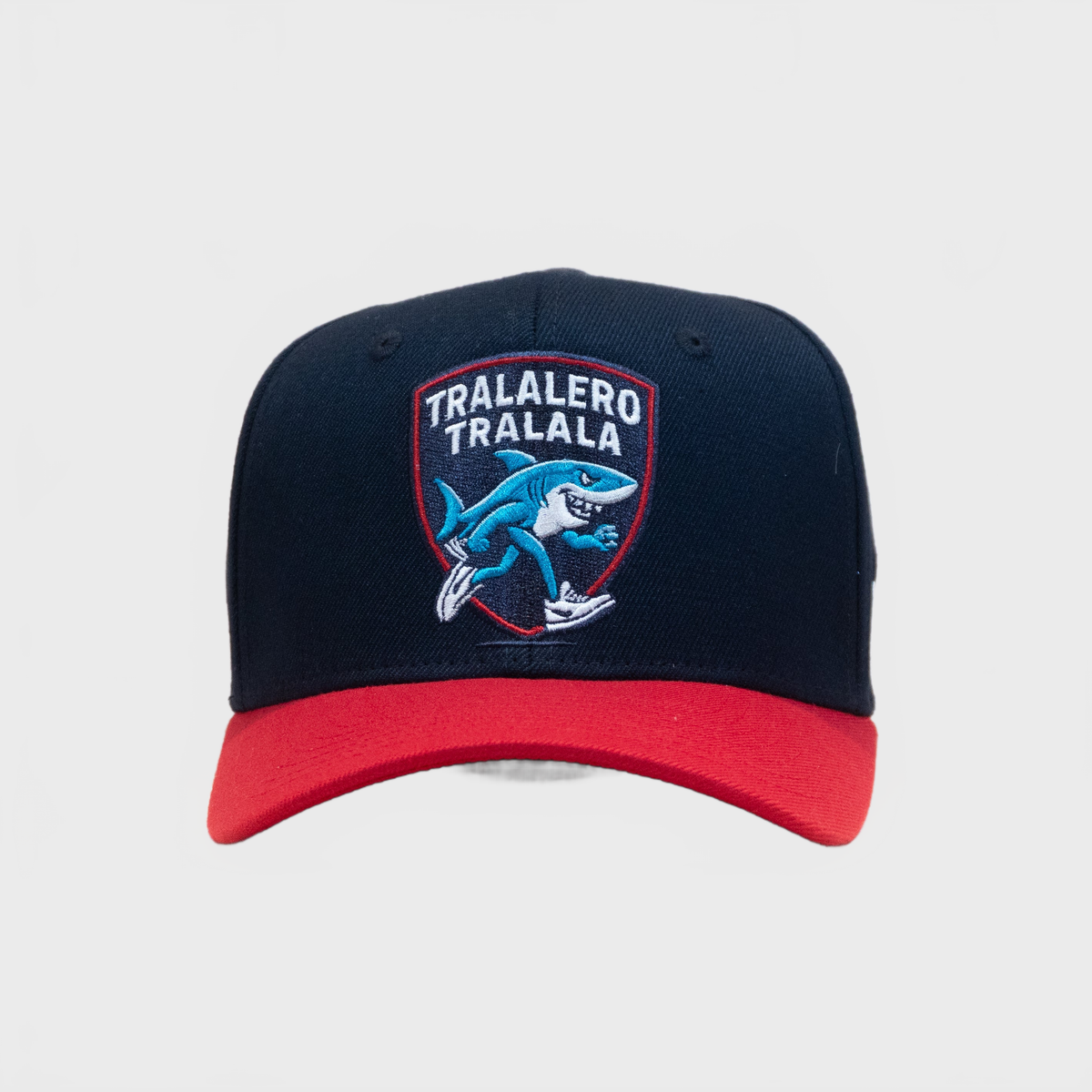 Brainrot Tralalero Junior Cap Navy/Red