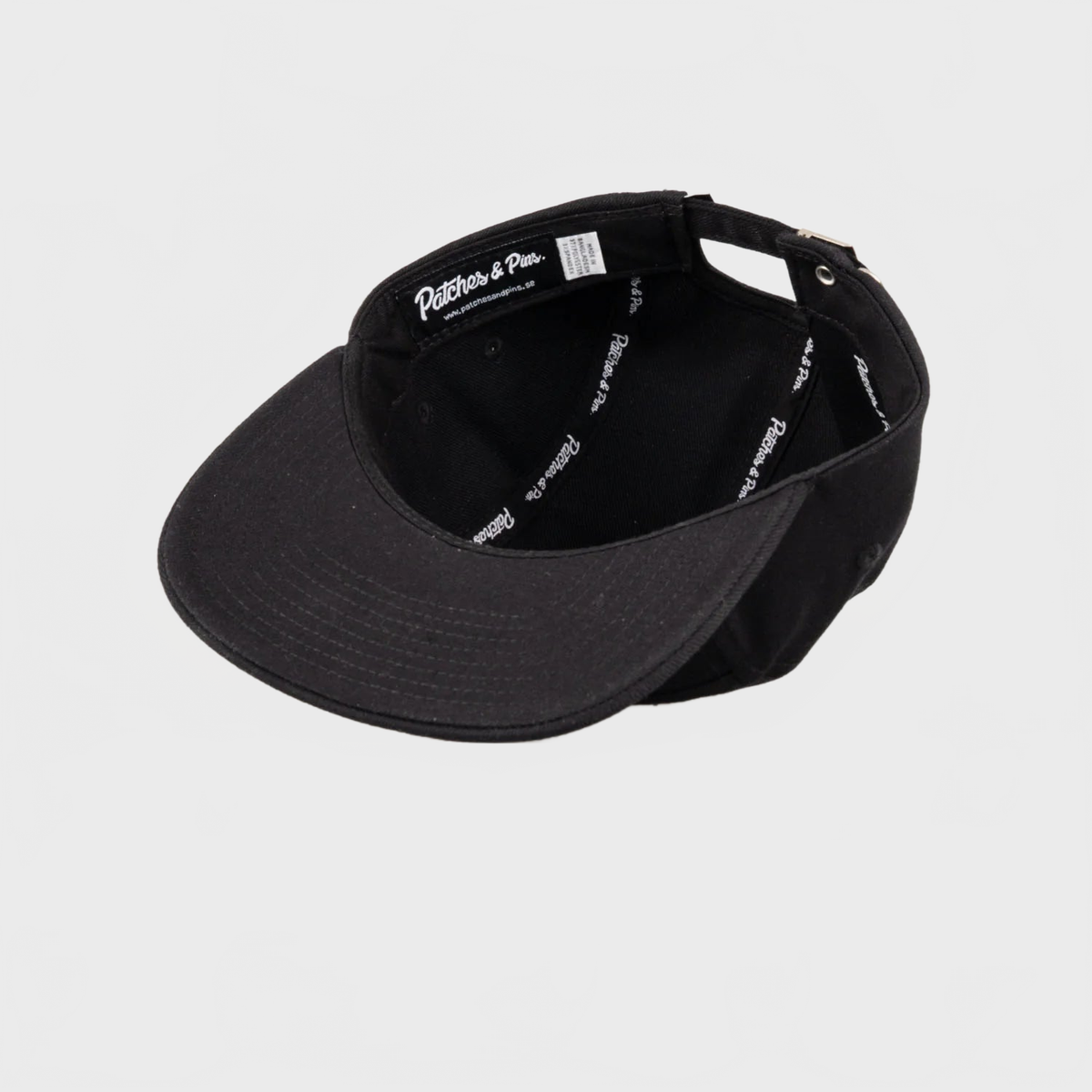 P&P Recycled Blank 5-Panel Cap Black