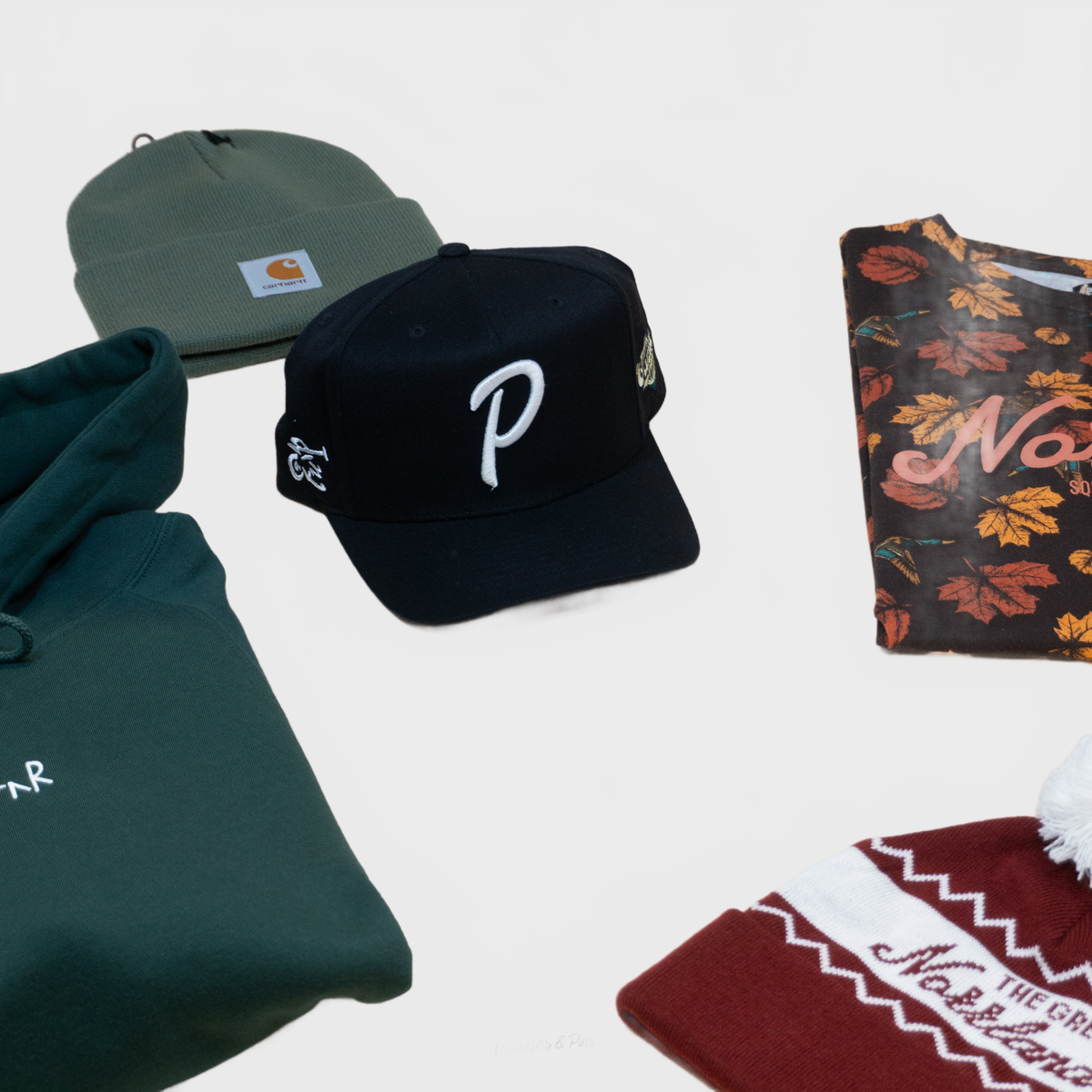 Ca'put Patches Exclusive Letter P Cap Black