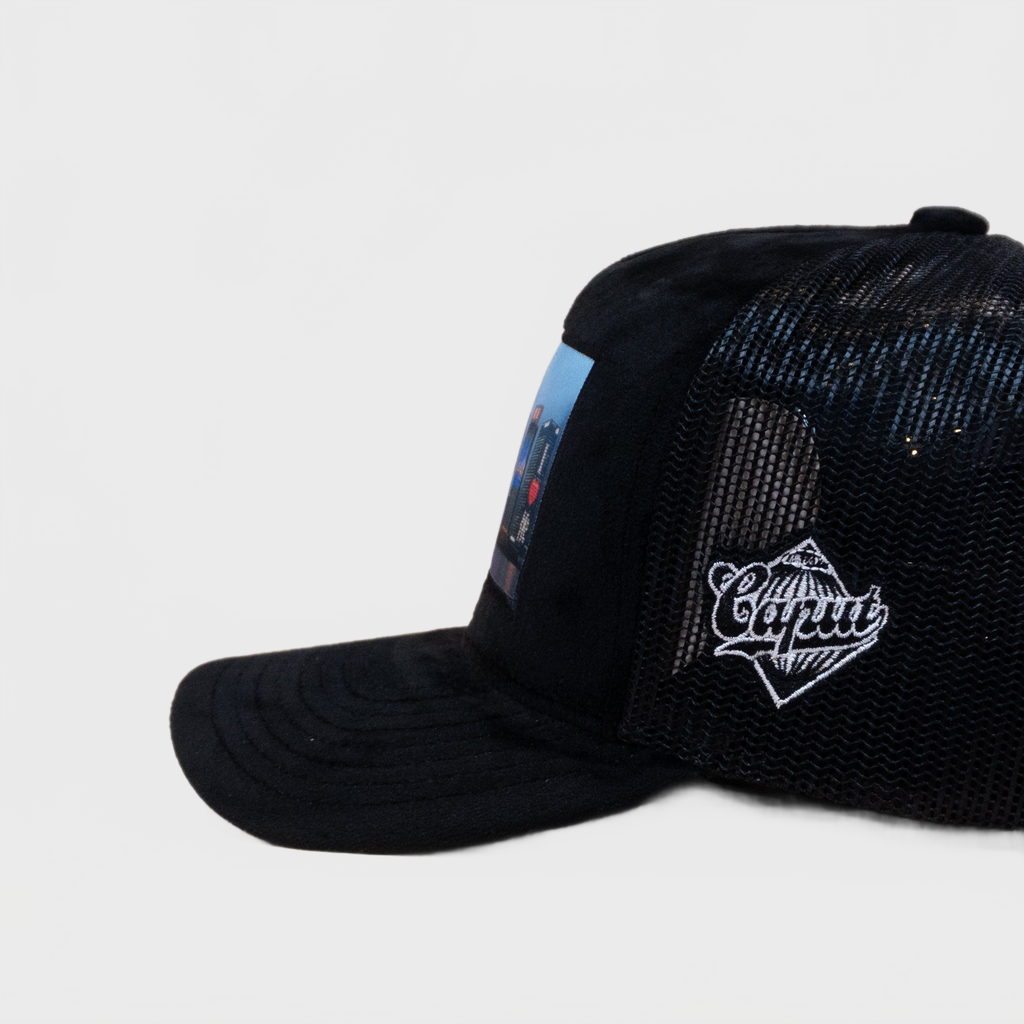 Ca´put Shanghai Velvet Cap Black